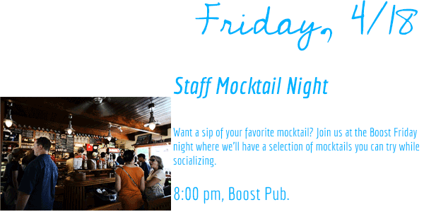 Staff Mocktail Night